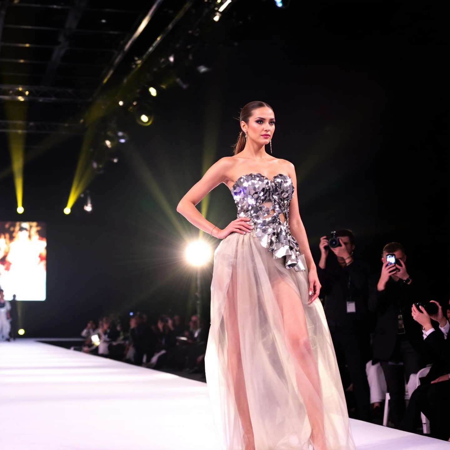 Modelo aleatoria retrato