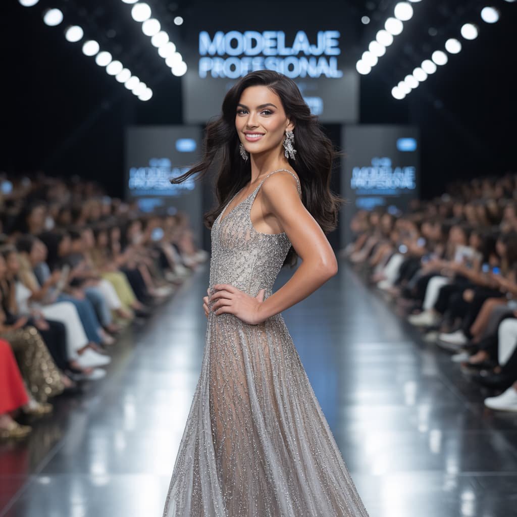 Modelo aleatoria retrato